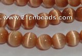 CCT1265 15 inches 5mm round cats eye beads wholesale