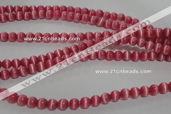 CCT1268 15 inches 5mm round cats eye beads wholesale