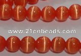 CCT1271 15 inches 5mm round cats eye beads wholesale