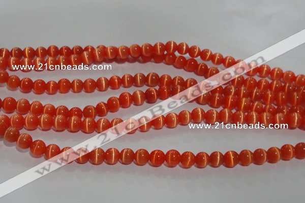 CCT1271 15 inches 5mm round cats eye beads wholesale