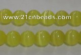 CCT1272 15 inches 5mm round cats eye beads wholesale