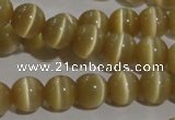 CCT1278 15 inches 5mm round cats eye beads wholesale