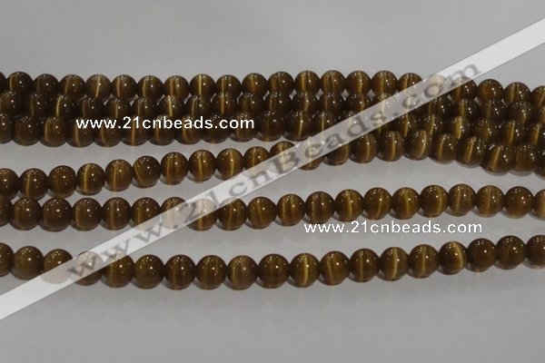 CCT1279 15 inches 5mm round cats eye beads wholesale