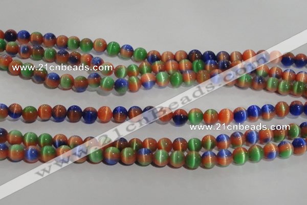 CCT1293 15 inches 5mm round cats eye beads wholesale
