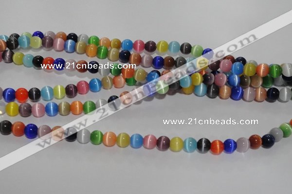 CCT1294 15 inches 5mm round cats eye beads wholesale