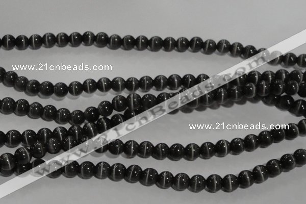 CCT1296 15 inches 5mm round cats eye beads wholesale