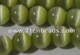 CCT1330 15 inches 6mm round cats eye beads wholesale