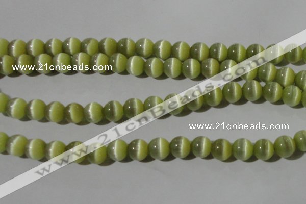 CCT1330 15 inches 6mm round cats eye beads wholesale