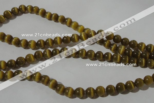 CCT1331 15 inches 6mm round cats eye beads wholesale