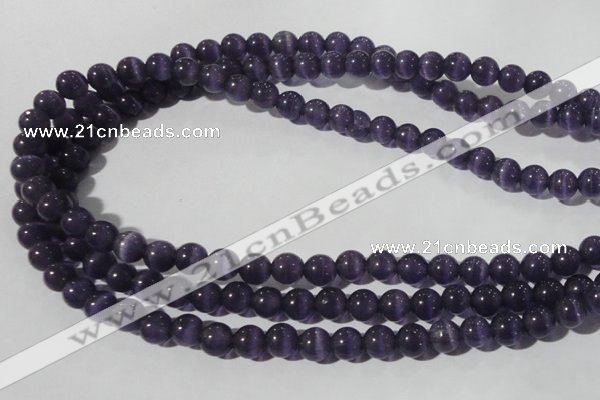 CCT1338 15 inches 6mm round cats eye beads wholesale