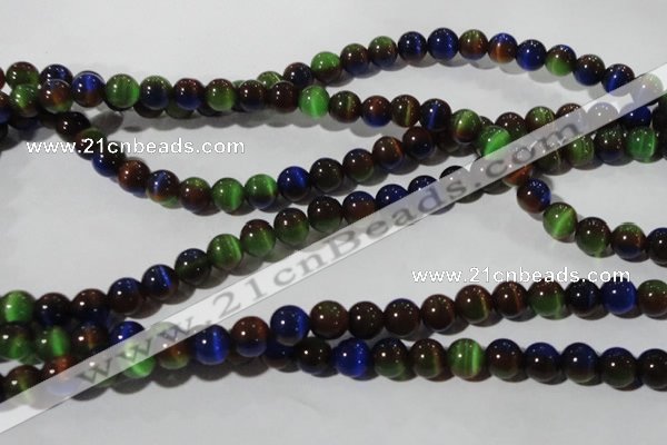 CCT1344 15 inches 6mm round cats eye beads wholesale