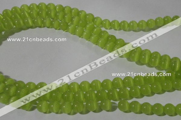 CCT1346 15 inches 6mm round cats eye beads wholesale