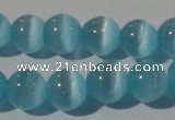 CCT1349 15 inches 6mm round cats eye beads wholesale