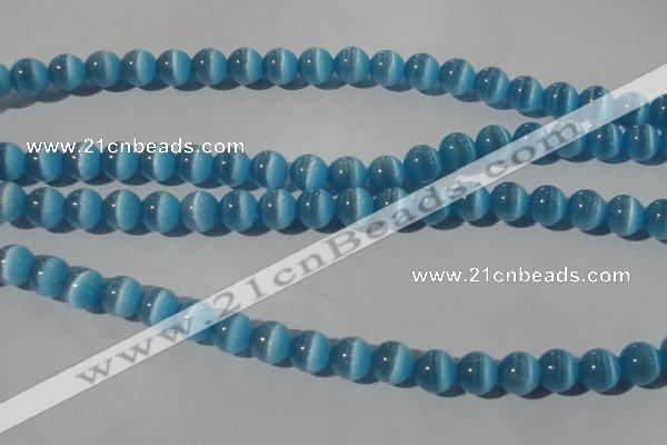 CCT1352 15 inches 6mm round cats eye beads wholesale