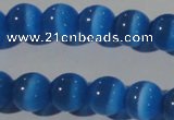 CCT1353 15 inches 6mm round cats eye beads wholesale