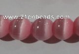 CCT1372 15 inches 7mm round cats eye beads wholesale