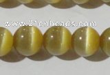 CCT1376 15 inches 7mm round cats eye beads wholesale