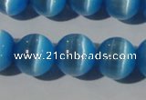 CCT1389 15 inches 7mm round cats eye beads wholesale