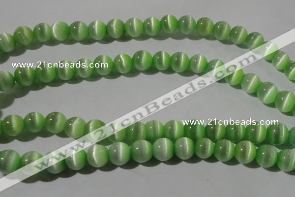 CCT1390 15 inches 7mm round cats eye beads wholesale