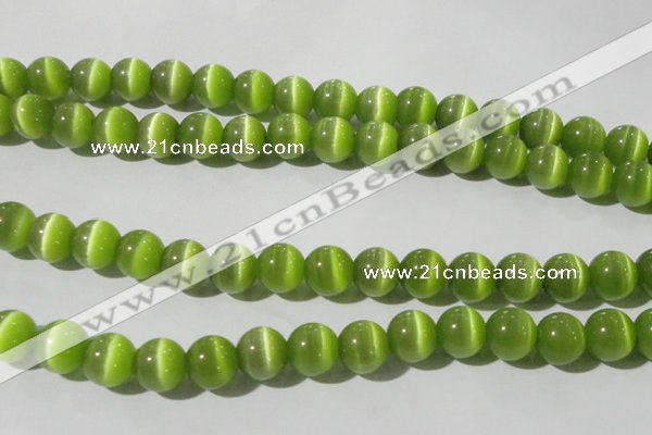 CCT1391 15 inches 7mm round cats eye beads wholesale