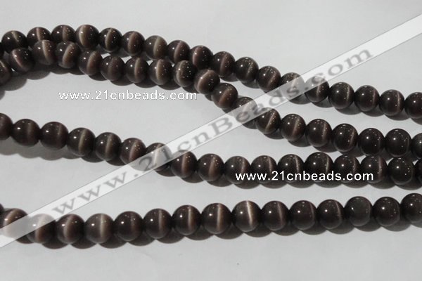 CCT1393 15 inches 7mm round cats eye beads wholesale