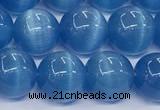 CCT1452 15 inches 8mm, 10mm, 12mm round cats eye beads
