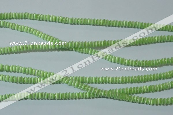 CCT208 15 inches 2*4mm rondelle cats eye beads wholesale