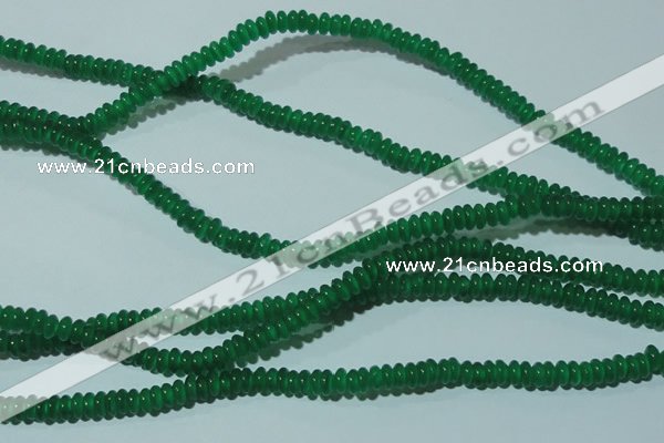 CCT210 15 inches 2*4mm rondelle cats eye beads wholesale