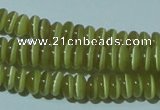 CCT211 15 inches 2*4mm rondelle cats eye beads wholesale