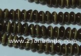 CCT218 15 inches 2*4mm rondelle cats eye beads wholesale