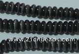 CCT223 15 inches 2*4mm rondelle cats eye beads wholesale