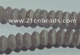 CCT233 15 inches 3*6mm rondelle cats eye beads wholesale