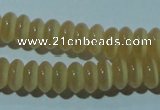 CCT235 15 inches 3*6mm rondelle cats eye beads wholesale