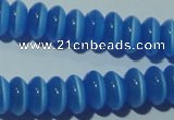 CCT240 15 inches 3*6mm rondelle cats eye beads wholesale