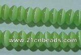 CCT242 15 inches 3*6mm rondelle cats eye beads wholesale