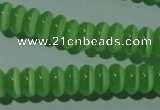 CCT243 15 inches 3*6mm rondelle cats eye beads wholesale