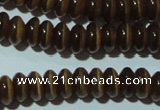 CCT247 15 inches 3*6mm rondelle cats eye beads wholesale