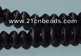 CCT250 15 inches 3*6mm rondelle cats eye beads wholesale