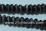 CCT252 15 inches 3*6mm rondelle cats eye beads wholesale