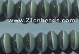 CCT271 15 inches 5*8mm rondelle cats eye beads wholesale