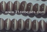 CCT273 15 inches 5*8mm rondelle cats eye beads wholesale