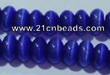 CCT288 15 inches 5*8mm rondelle cats eye beads wholesale