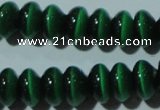 CCT290 15 inches 5*8mm rondelle cats eye beads wholesale