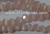 CCT304 15 inches 4mm faceted round cats eye beads wholesale