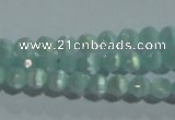 CCT323 15 inches 4mm faceted round cats eye beads wholesale