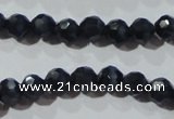 CCT329 15 inches 4mm faceted round cats eye beads wholesale