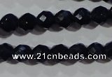 CCT348 15 inches 5mm faceted round cats eye beads wholesale
