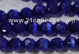 CCT364 15 inches 6mm faceted round cats eye beads wholesale