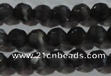 CCT369 15 inches 6mm faceted round cats eye beads wholesale