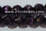 CCT385 15 inches 8mm faceted round cats eye beads wholesale